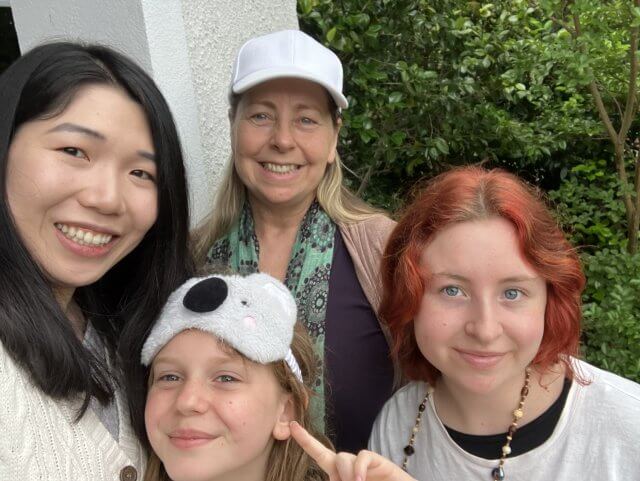 親子留学プログラム （１）- 教師宅ホームステイ